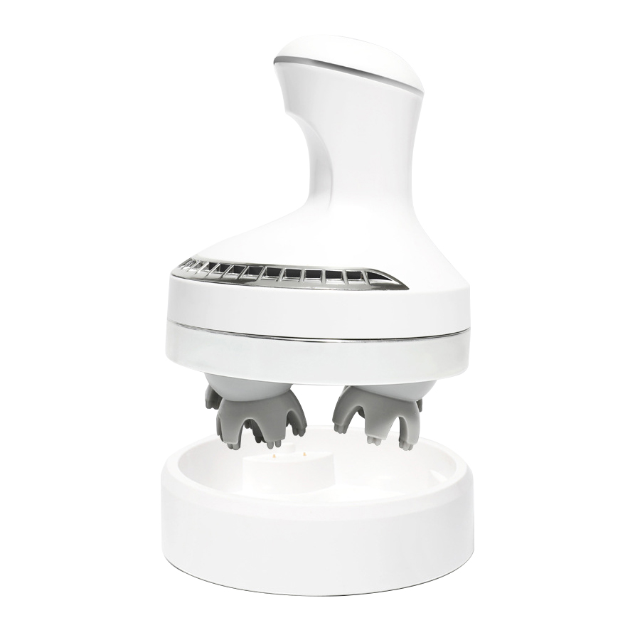 Cordless and Rechargeable electric vibrating scalp massager Release